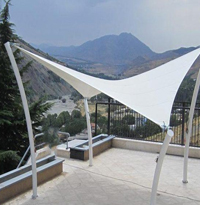 سازه چادری زین اسبی